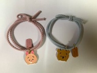 全新小熊維尼Winnie the Pooh小豬豬仔Piglet手繩手鏈紮頭髮橡筋