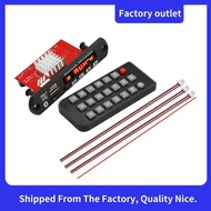 2x60W Amplifier MP3 Decoder Board DC 8V-24V MP3 Player Bluetooth V5.0 USB Module FM AUX Radio Record