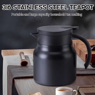 316 Thermos Stainless Steel Thermal Water Jug Bottle Teapot Household Stuffy Tea Pot Portable Coffee Pot 茶壶 水壶