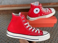 รองเท้าผ้าใบหุ้มข้อ Converse All Star สีแดง