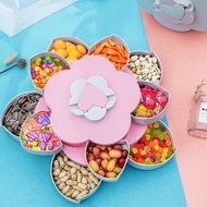 TERBARU 11 in 1 Toples Bunga Mekar Putar 1 - 2 Susun 100% ABS FOOD GRADE Toples Cantik Unik Toples F