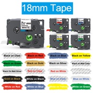 Mixed color 18mm Compatible Brother Laminated Tape Brother TZe Tape tze241 tze641 tze141  tze-241 tz