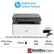 HP MFP 135a/135w Laser MultiFunction Printer Print Copy Scan Business Printer