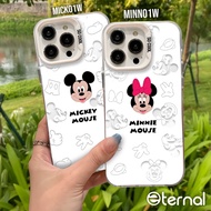 ETERNAL IMD MICKEY MINNIE MOUSE DUO CASE TECNO SPARK 10C NFC PRO PLUS 20C 30C 5 6 GO 1 POVA 6 CASING