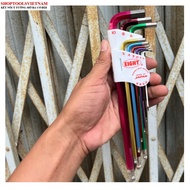 JAPANESE hexagonal ball set 9 pieces 1.5-10mm EIGHT TLC-S9N (9 COLORS)