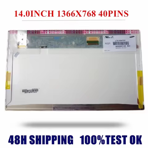 LCD Laptop Display Screen Slim 14.0" LTN140AT01 LTN140AT02 LTN140AT07 LTN140AT22 LTN140AT26 LP140WH1