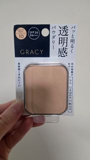 日本 Shiseido 資生堂 Integrate GRACY 定妝透明色蜜粉餅 補充裝 Pressed Powder SPF26 PA+++