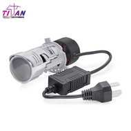 Đèn bi LED mini TitanBlack F15 dành cho dòng xe bóng chân H4 không cần chế cháo đường cắt ánh tím kh