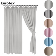 Eurotex, Dim Out Curtain, Block 90% Sunlight, 3 Ways Hanging Options (1 Piece) GD861