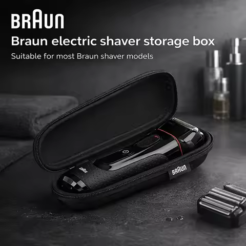 Braun Electric Shaver Storage Box Applicable Models 330S 3020S 530S 5090CC CT6cc wf1s 720s 7867cc 90