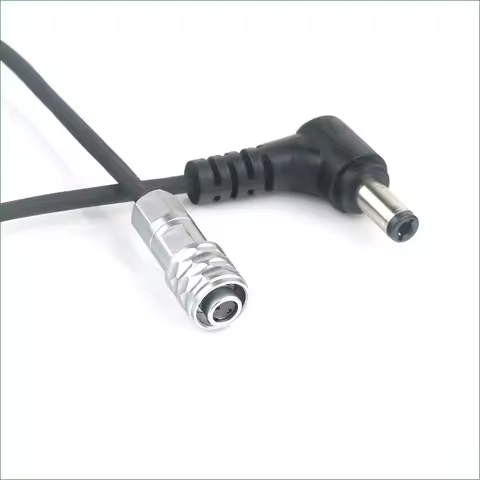 BMPCC 4K 6K to 5.5 2.5 2.1mm Power Cable for Blackmagic Pocket Cinema Camera 4K| 6K| Pro Weipu 2 Pin