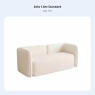 Reception Sofa Nordic minimalist plush couch Small Apartment Lounge Office Meeting Chair Removable C