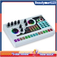 SX96 Live Broadcast Sound Card 48V Sound Card Microphone Mobile Phone Computer Live Broadcast Outdoo