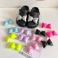 Cotton Filled Bow Shoe Charms | 8cm Leather Shoe Decoration Wholesale