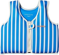SUNNYLiFE Swim Vest, 3-6 Years, Blue, EPE/Natural Rubber/Polyester, 15.75x14.17x1.97 Inches, 1.49 lb