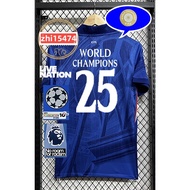 [Fans Version]2025/26 Chelsea home Football Shirts Men Kits Football Kits Print CWC patch