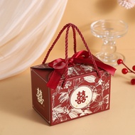 2025 Wedding Candy Box Portable Wedding Candy Packaging Box Creative Gift Box Engagement Paper Box 2