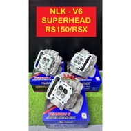 NLK Superhead RS150 2023 2225 2326 V6 CNC HEAD RACING CNC Port 20/23 22/25 23/26 LOGO TIMBUL RS150 R