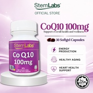 StemLabs CoQ10 100mg | Heart Energy Booster TTC [JAKIM Halal | KKM Approved]