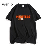 Femboy Hooters Original Owl T-Shirt For Men And Women Casual Short Sleeve Cartoon Cotton