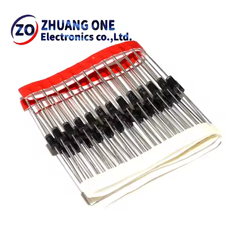 50PCS 1N5817 1N5819 1N5399 1N4937 1N4004 Schottky Rectifier Diode 1N4001 1N4007 UF4007 HER107 FR207 