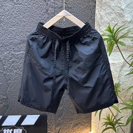 【hongyuan002.my】 Men's beach shorts【直筒裤型】速干宽松休闲流薄款打孔男士运动透气短裤高 【0911GabxKES6j】