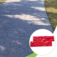 [mextnhx] Concrete Stamp Reusable Polyurethane Floor Imprint Concrete Texturing Skin for