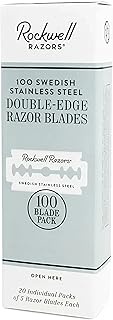 100 Rockwell Razor Blades