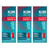 Oil Omega 3 Supplement, Antarctic Krill Oil with Superior Absorption vs Fish Oil, Krill Oil 1200mg S