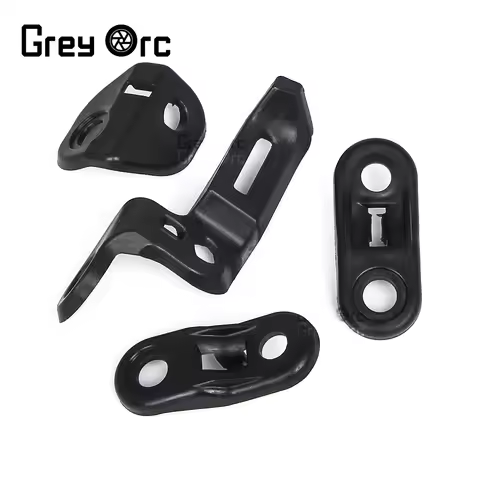 For Honda CBR1000RR CBR 1000 RR 1000RR 4Pcs ABS Black Fairing All Fixed Shell Bracket 2008-2012 2013