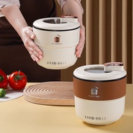 Multi-Functional Mini Rice Cooker Student Dormitory Single Rice Cooker Intelligent Cooking Hot Pot Cooking Pot Integrated Stew Pot