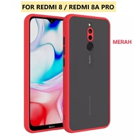 CASING HP XIAOMI REDMI 8 / 8A PRO CASE DOVE AERO MATTE PELINDUNG CAMERA SOFTCASE MY CHOICE TERBARU