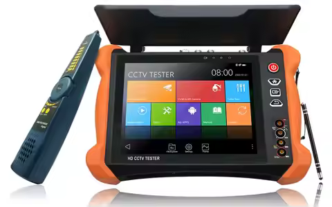 Anpviz 8 Inch CCTV Tester 32MP 12MP IP Camera Tester with PoE+ CCTV Camera Tester-X9-MOVTADHS TVI/CV