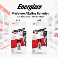 [ ENERGIZER ] A23 / A27 12V Alkaline Battery | 23A / 27A | Remote Control Battery