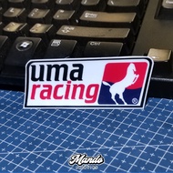 Uma Racing Sticker Vinyl Waterproof Sticker