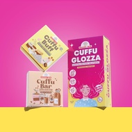 2in1 Combo Cuffu Bar and Cuffu Buff Coffee Scrub Soap 60g Cuffu Glozza by Magara Skin