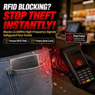 【Privacy Protection】JMY RFID Blocking Card Holder RFID Wallet/ID Card Holder/Badge Holder/MyKad Card
