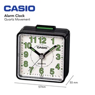 Casio Alarm Clock Quiet Movement Compact Size Loud Alarm Sound Glow In the Dark