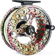 M MAXIMUMCATCH Maxcatch ECO Fly Reel Large Arbor with Diecast Aluminum Body Fly Fishing Reel(3/4wt 5