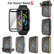 SMILE Cover Plated Shell Bumper TPU Screen Protector for Honor Band 6 Huawei Band 6