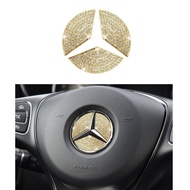 LECART Mercedes Accessories Benz Parts Trim Steering Wheel Logo Emblem Badge Decal Interior Visors D