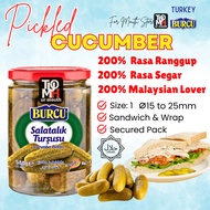 580gm Burcu Cucumber Pickle Pickles Gherkin Halal Pickled Cucumber Jeruk Timun Halal Timun Jeruk Hal