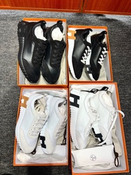 門市現貨～全新Hermes bouncing sneakers shoes愛馬仕運動鞋波鞋