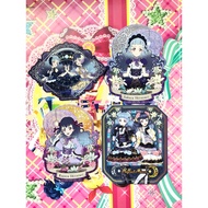 [BOOKED] Official Aikatsu Friends Sticker 4 Pcs Sakuya Kaguya Shirayuri Original Merhandise Bandai J