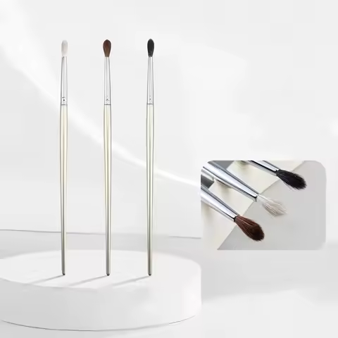 Flame Highlight Brush Small Shadow Smudge Brush Animal Hair
