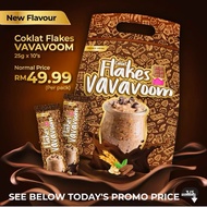 Mix Vavavoom 6 pack (3 coffee & 3 coklat flakes)