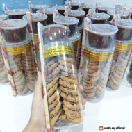 Biskut Coklat Celup Premium|Cookies Chocolate Dip| Cookies Celup Borong Murah Jenama Sendiri