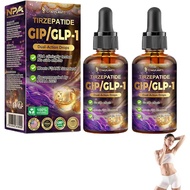 Wellness Supplement /Fsce Makeup Crazyleaf GLP-1 Drops, Advanced GLP-1 Supplement Liquid Drops, GLP 