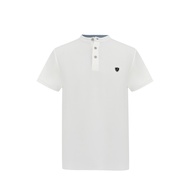 LTD เสื้อโปโลแขนสั้น ผู้ชาย สีขาว | New Gen Polo Shirt | 00963