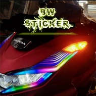 Stiker Lampu Pcx 160 / Stiker Lampu Pcx New / Stiker Alis Pcx Rgb / Stiker Lampu Pcx Keren